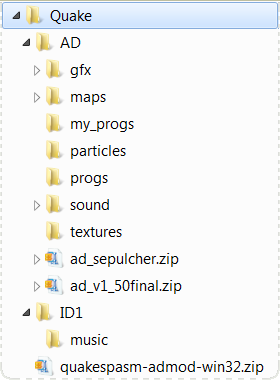 Quake Folder